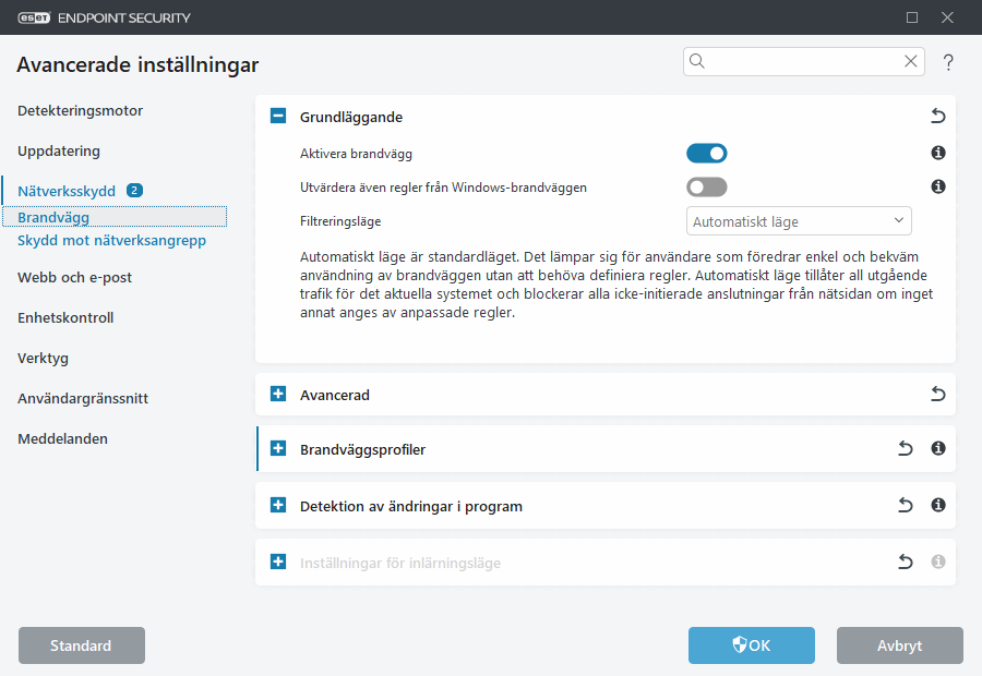 CONFIG_EPFW_MODE_FILTERING