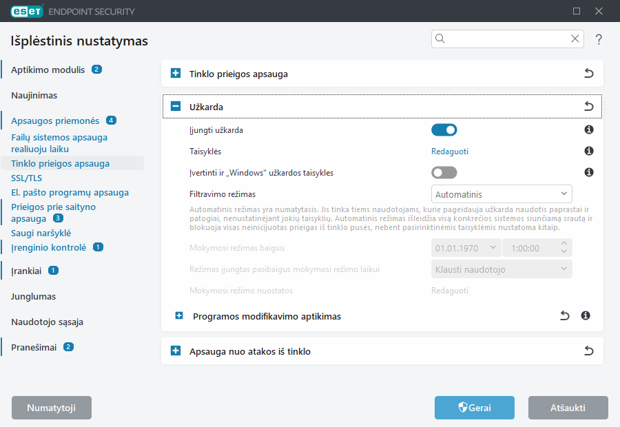 CONFIG_EPFW_MODE_FILTERING