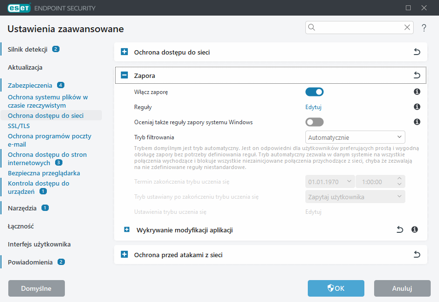 CONFIG_EPFW_MODE_FILTERING