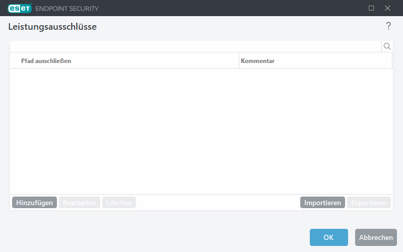 Leistungsausschlüsse