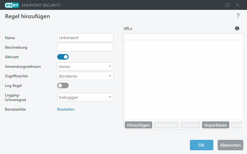 URL-Gruppen URL-Gruppen