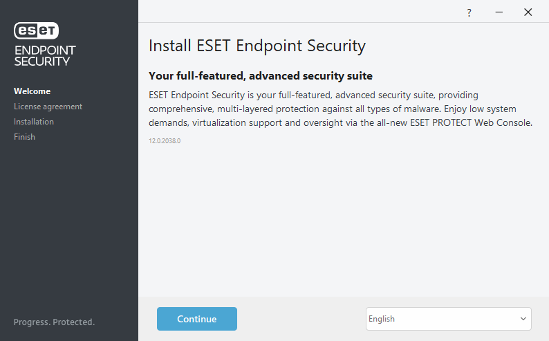 Installation welcome