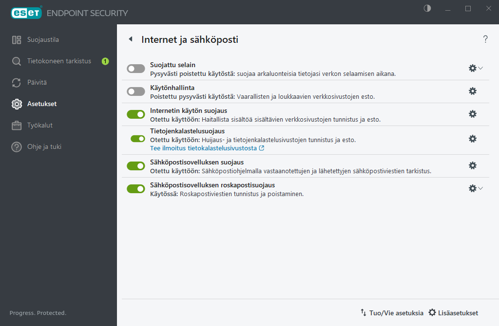 Internet ja sähköposti