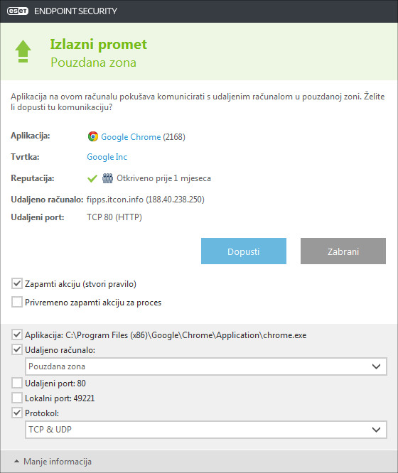 Odlazni promet