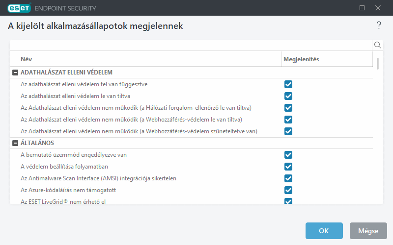 Alkalmazásállapotok