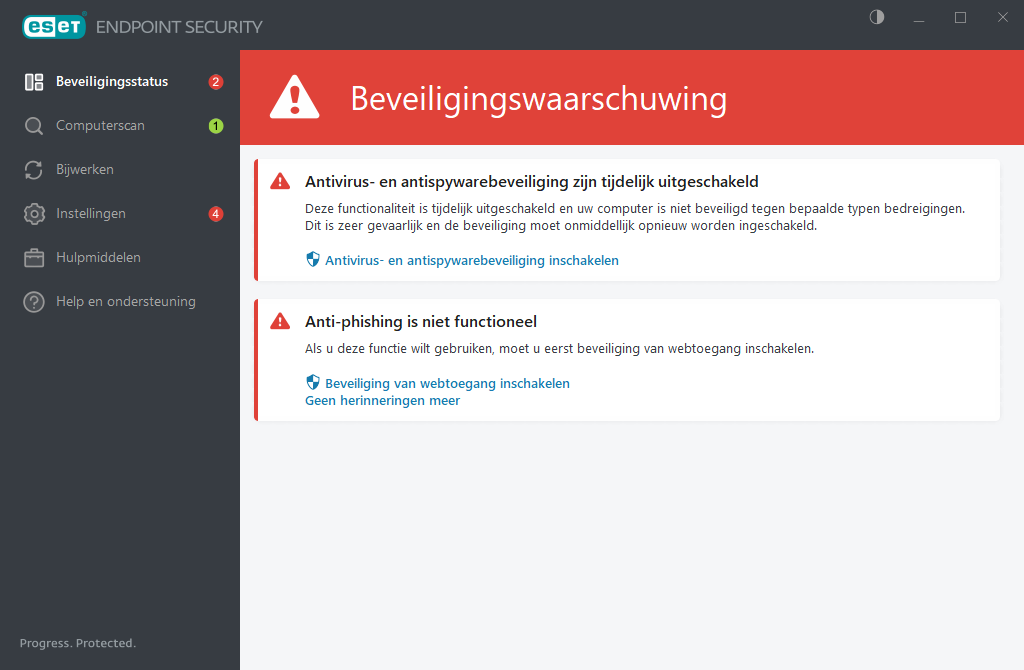 Computerinstellingen