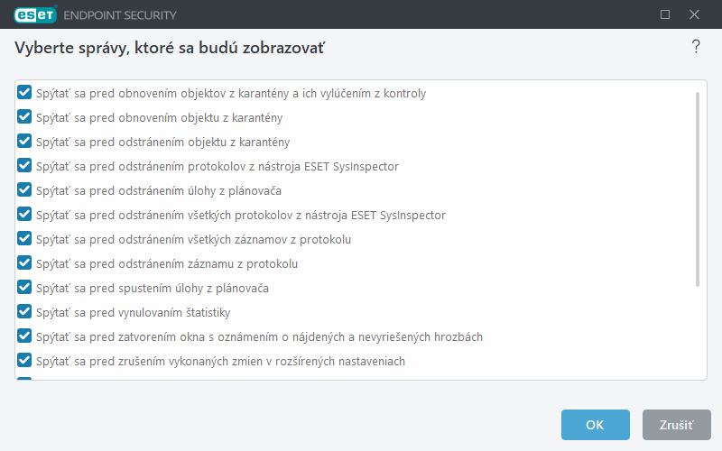 Potvrdzovacie správy