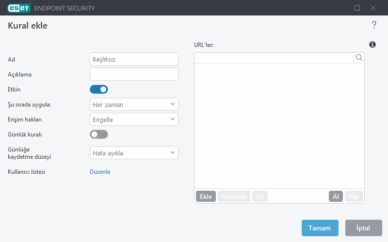 URL grupları URL grupları