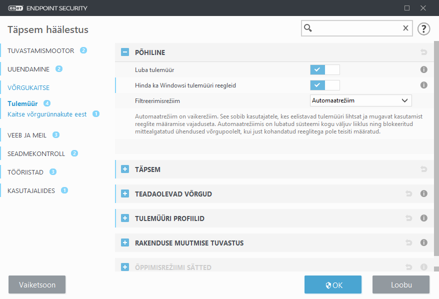 CONFIG_EPFW_MODE_FILTERING