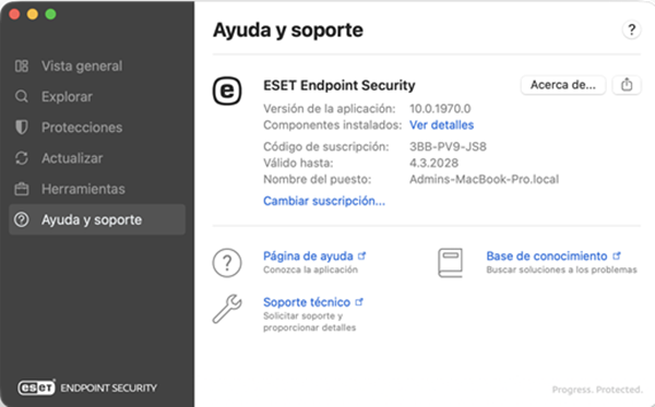 Información de ayuda y soporte Información de ayuda y soporte