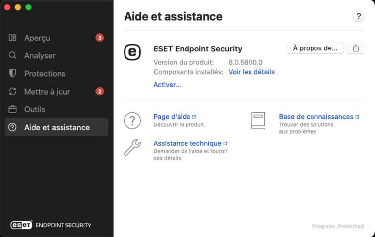 Renseignements d'aide et d'assistance Renseignements d'aide et d'assistance