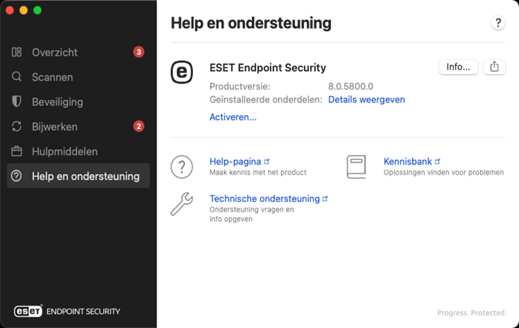 Informatie over hulp en ondersteuning