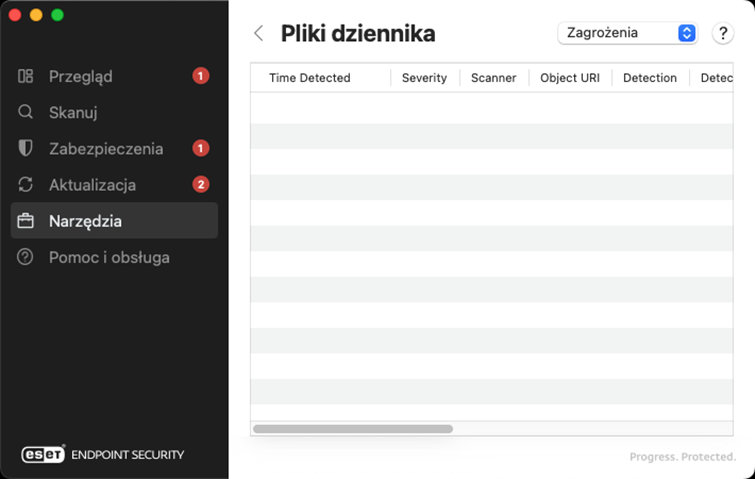 Pliki dziennika