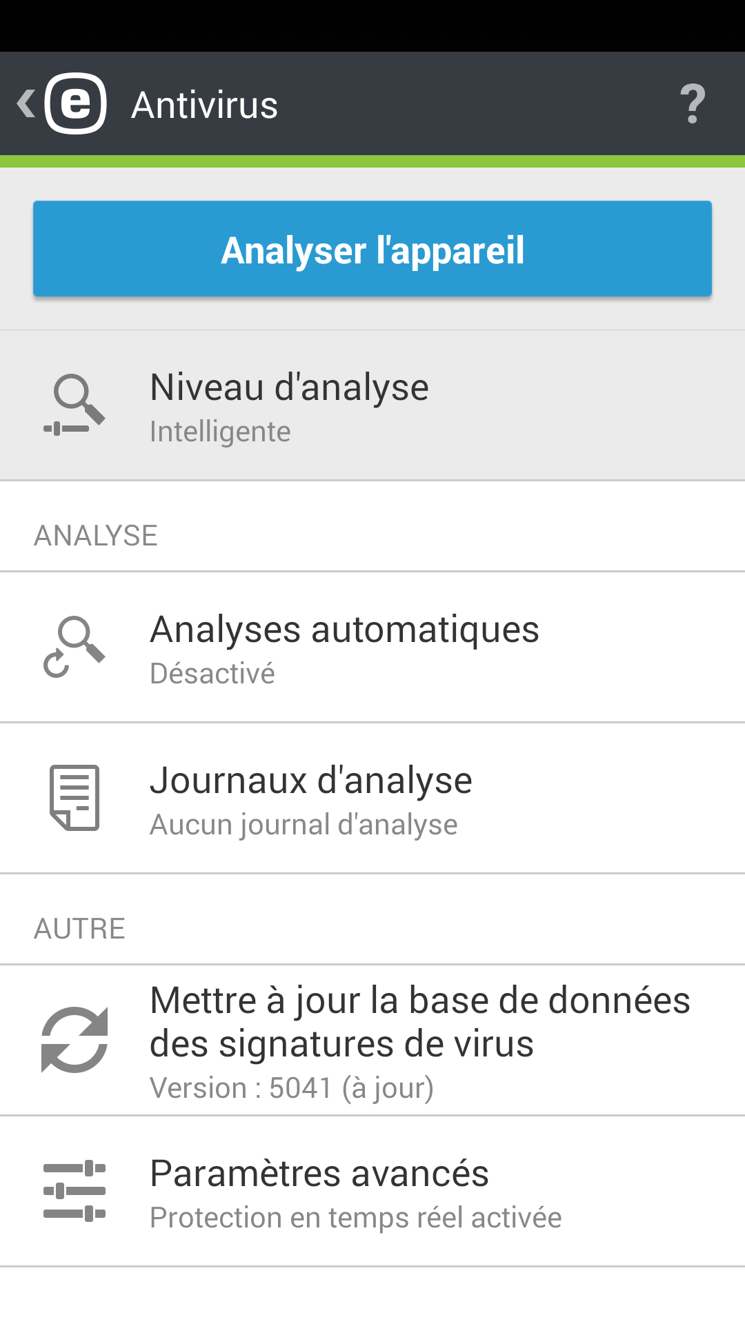 Option antivirus