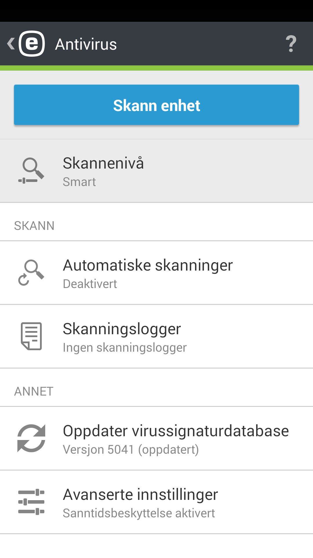 Alternativer for virusbeskyttelse Alternativer for virusbeskyttelse