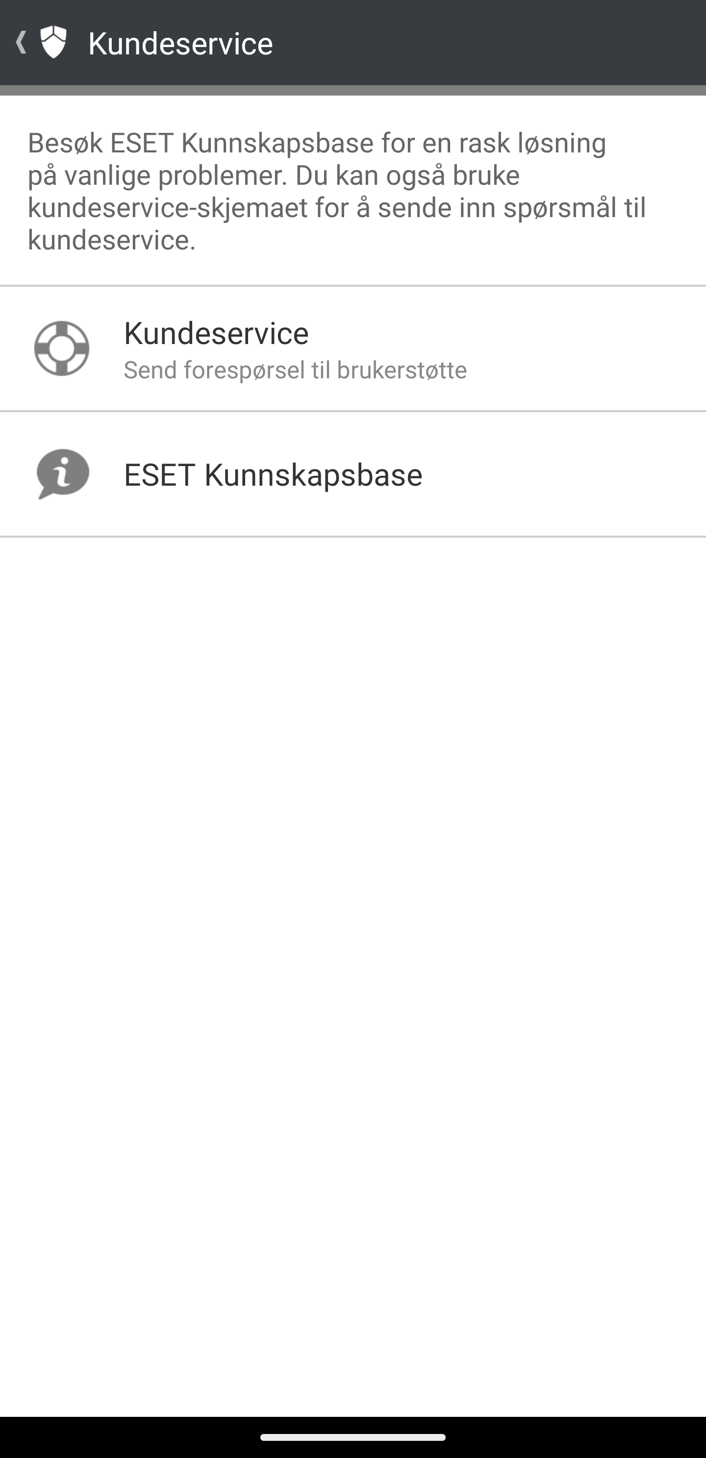 Kundeservice Kundeservice
