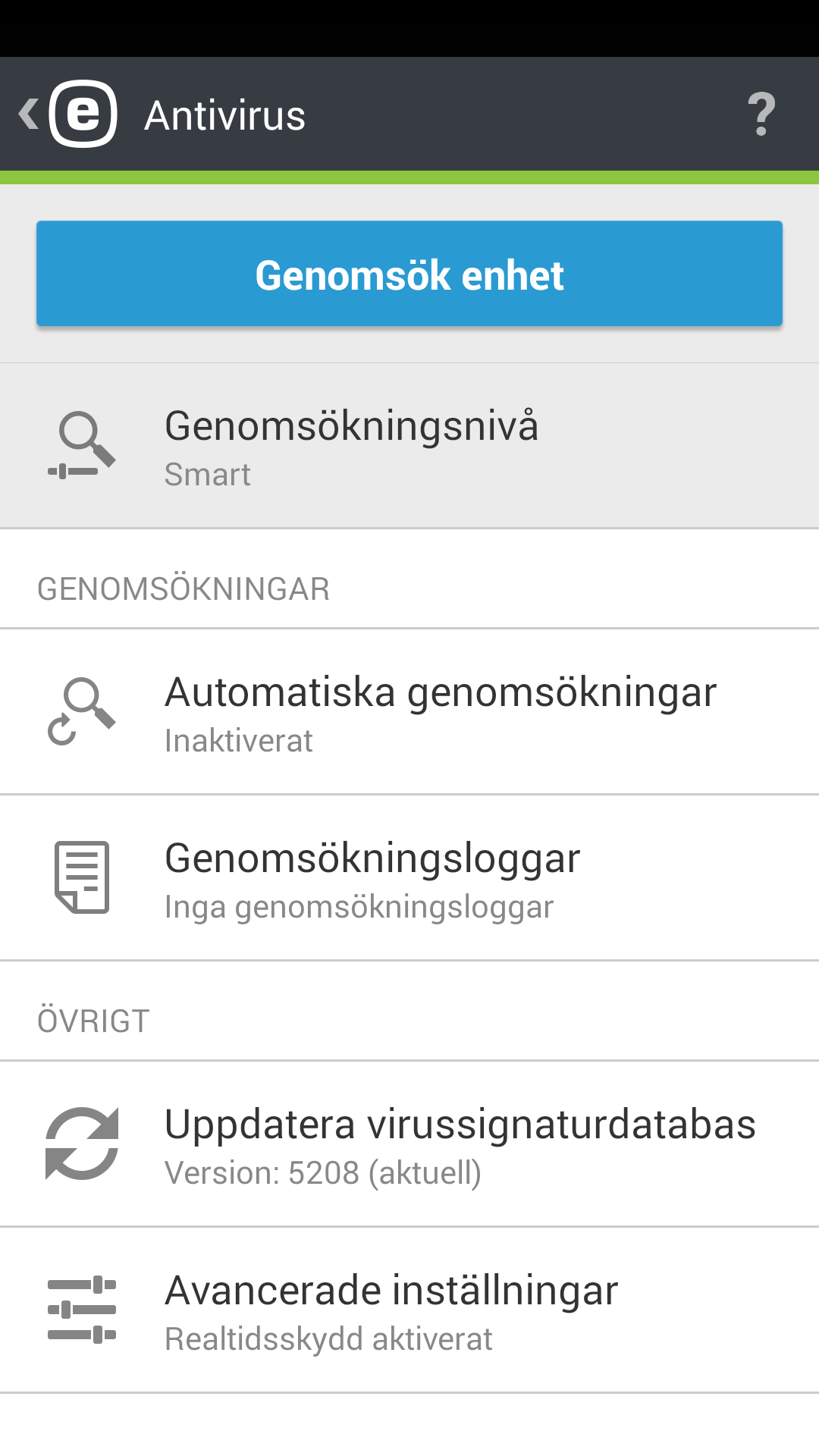 Alternativ för antivirus