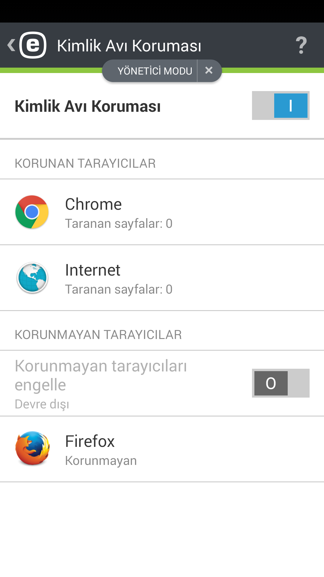 Kimlik Avı Koruması