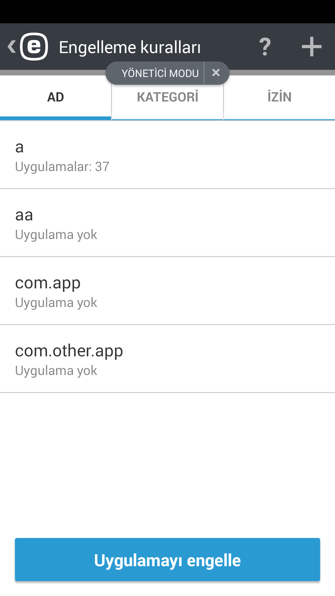 Engelleme kuralları Engelleme kuralları
