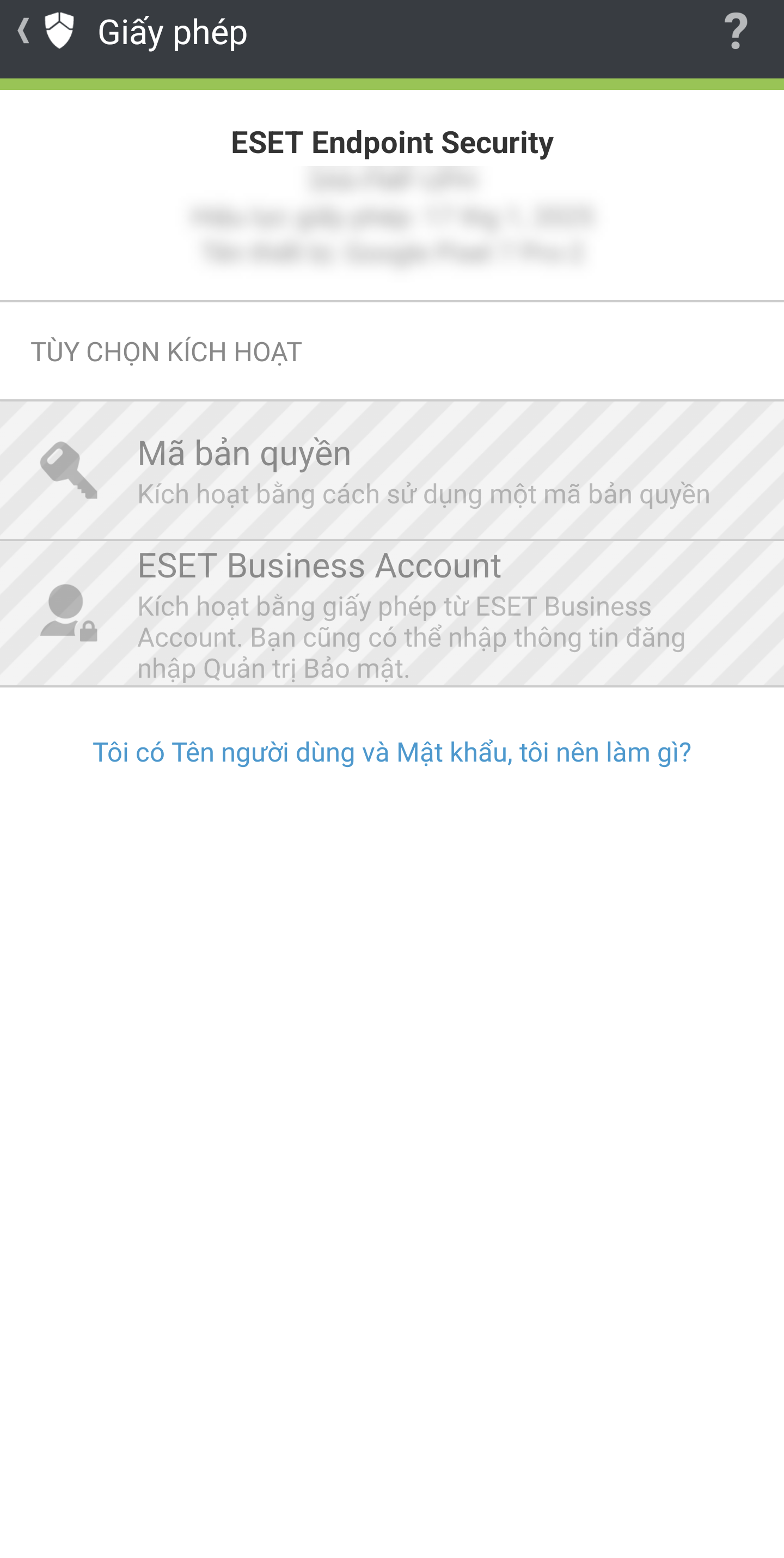 Màn kích hoạt Màn kích hoạt