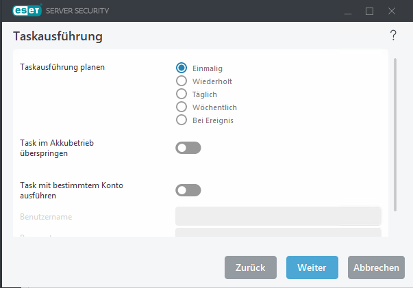 Taskplaner – Task-Ausführung Taskplaner – Task-Ausführung