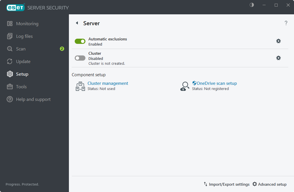 ESET Server Security Server