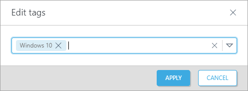 Edit tags