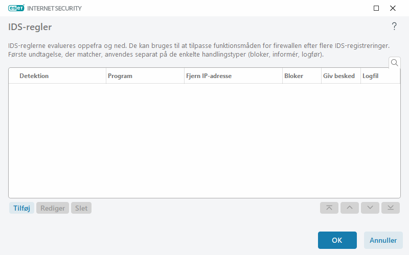 CONFIG_EPFW_IDS_EXCEPTION