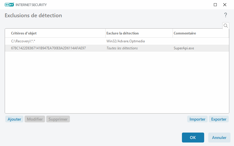 CONFIG_EXCLUDE_DETECTION