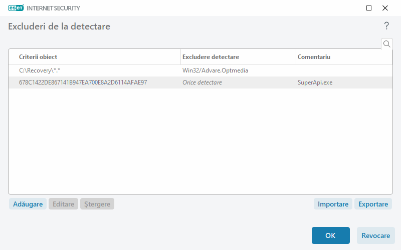 CONFIG_EXCLUDE_DETECTION