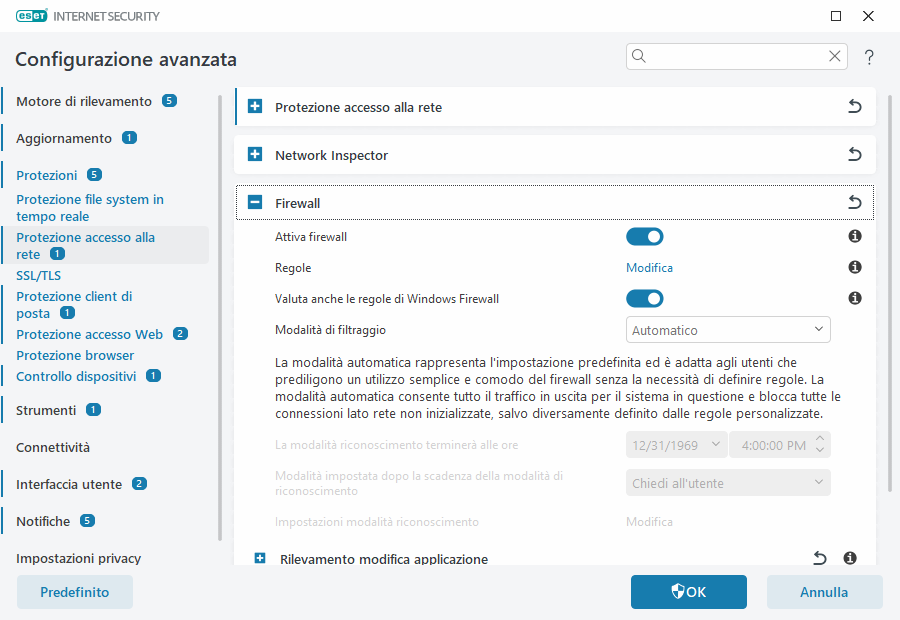 CONFIG_EPFW_MODE_FILTERING