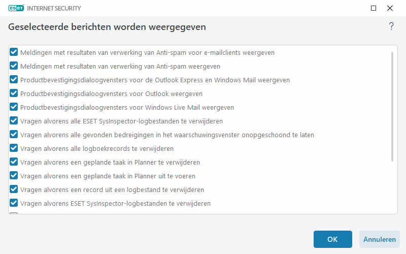 Bevestigingsberichten Bevestigingsberichten