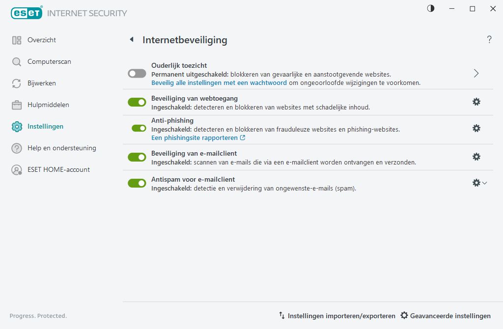 Internetbeveiliging Internetbeveiliging