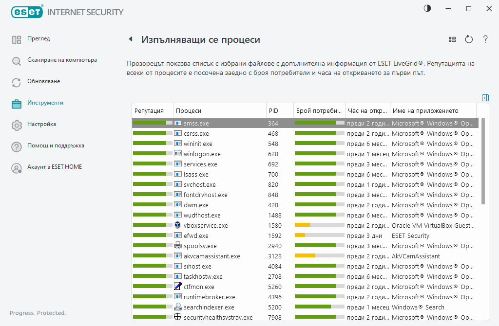 Изпълняващи се процеси