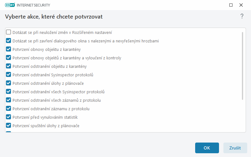 Potvrzovací zprávy