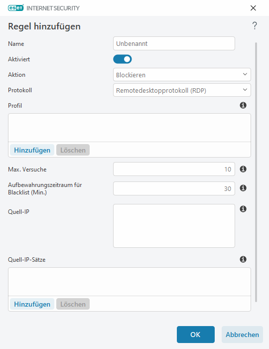 Regel-Editor Regel-Editor