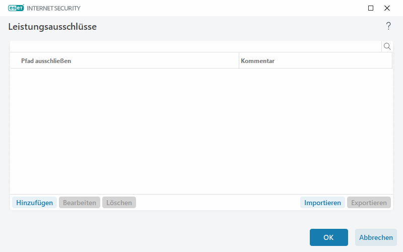 Leistungsausschlüsse Leistungsausschlüsse