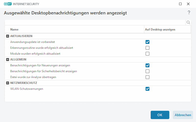 Desktophinweise Desktophinweise