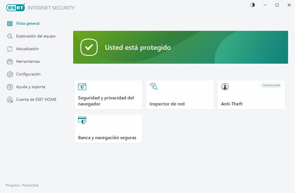 Estado de protección Estado de protección