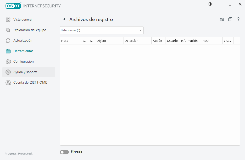 Archivos de registro Archivos de registro