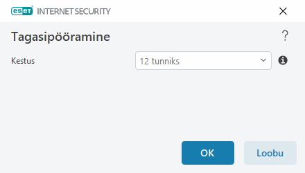 Tagasipööramise ajaintervall