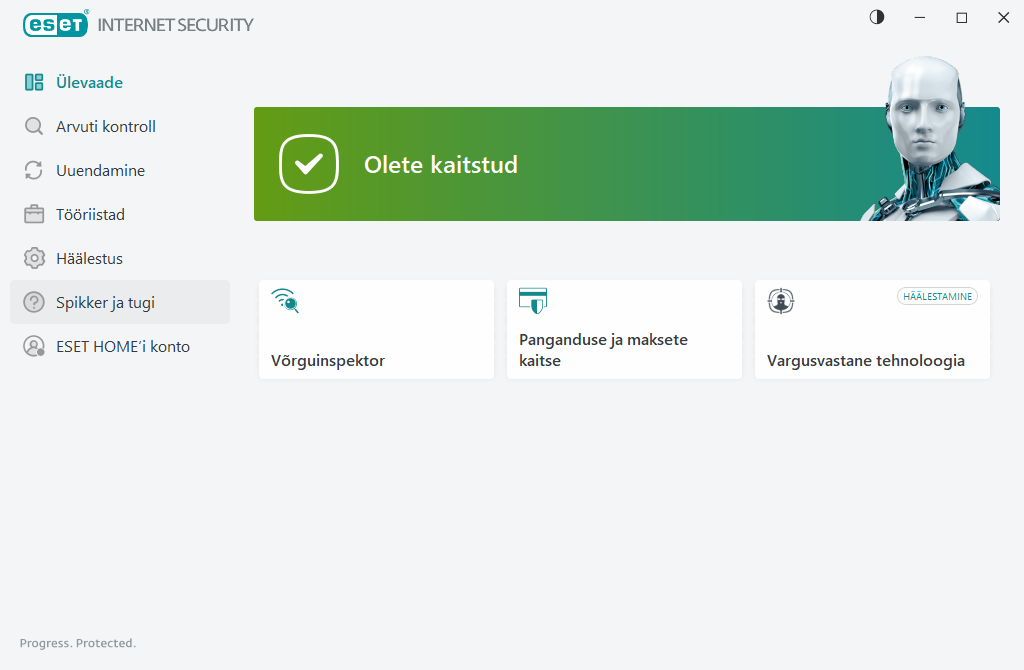 Kaitse olek Kaitse olek