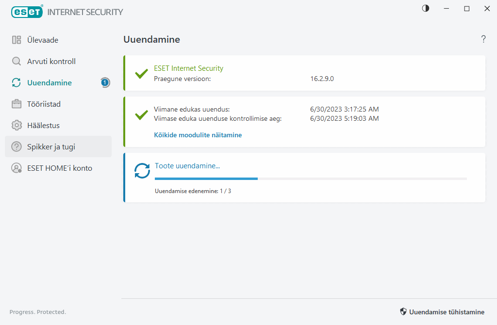 Uuendamine Uuendamine