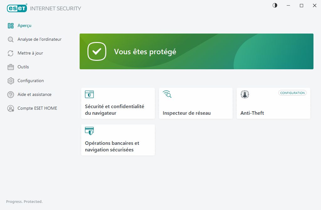 État de la protection État de la protection