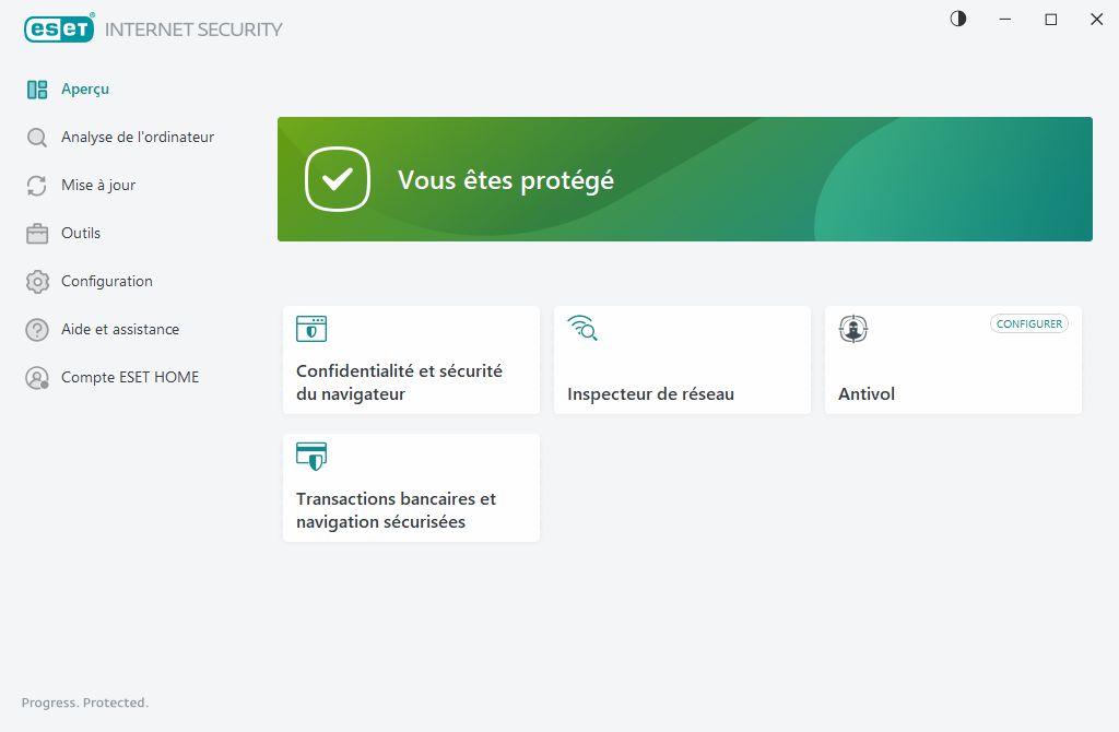 État de la protection État de la protection