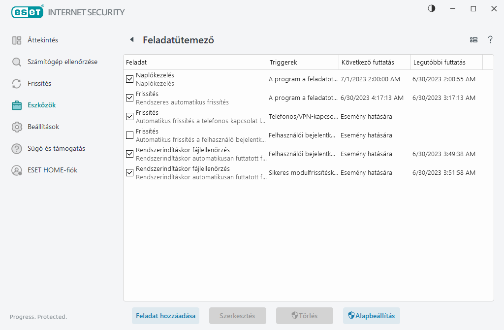 Feladatütemező Feladatütemező