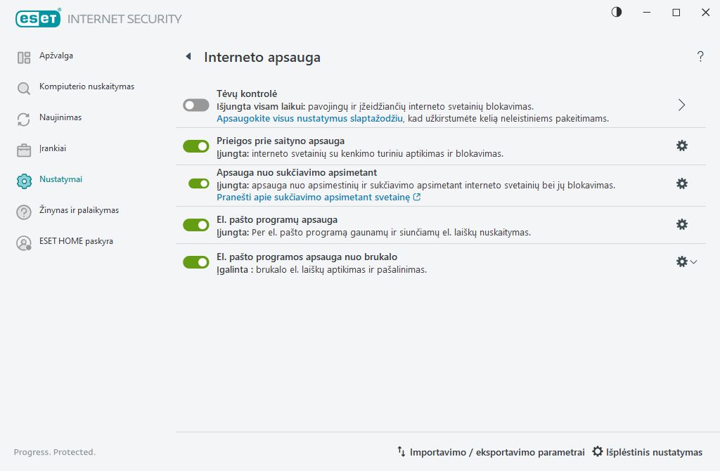 Interneto apsauga Interneto apsauga