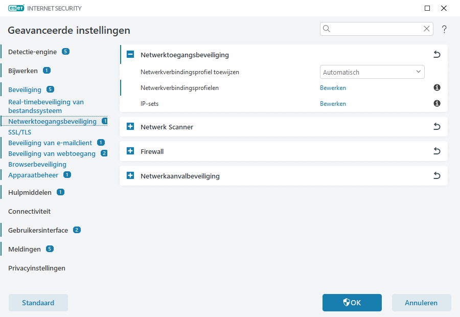 Netwerktoegangsbeveiliging Netwerktoegangsbeveiliging