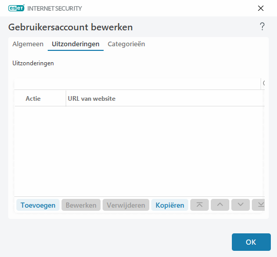 Een URL-adres verwijderen