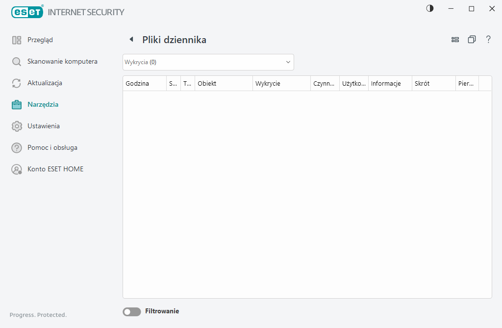Pliki dziennika Pliki dziennika